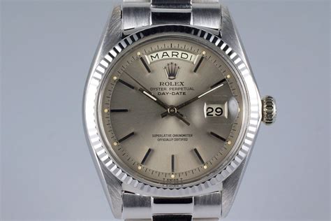 rolex 1803 grey dial|Rolex day date.